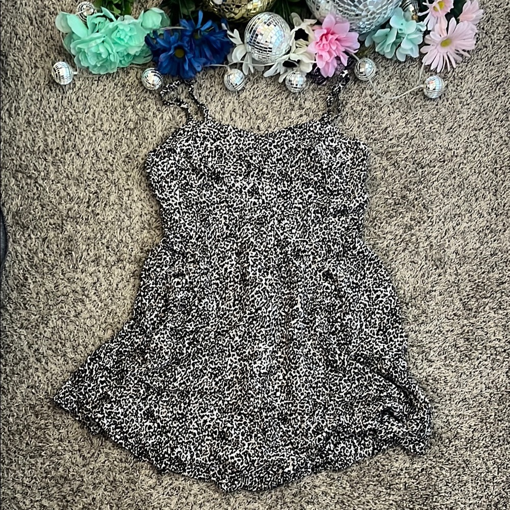 Animal Print Cami Dress